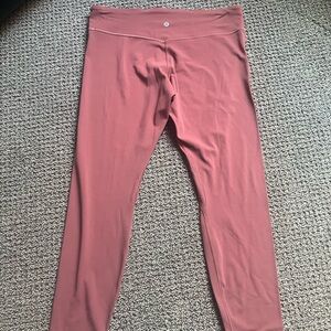 Lululemon Align 25” HR Ancient Copper Leggings Size 14